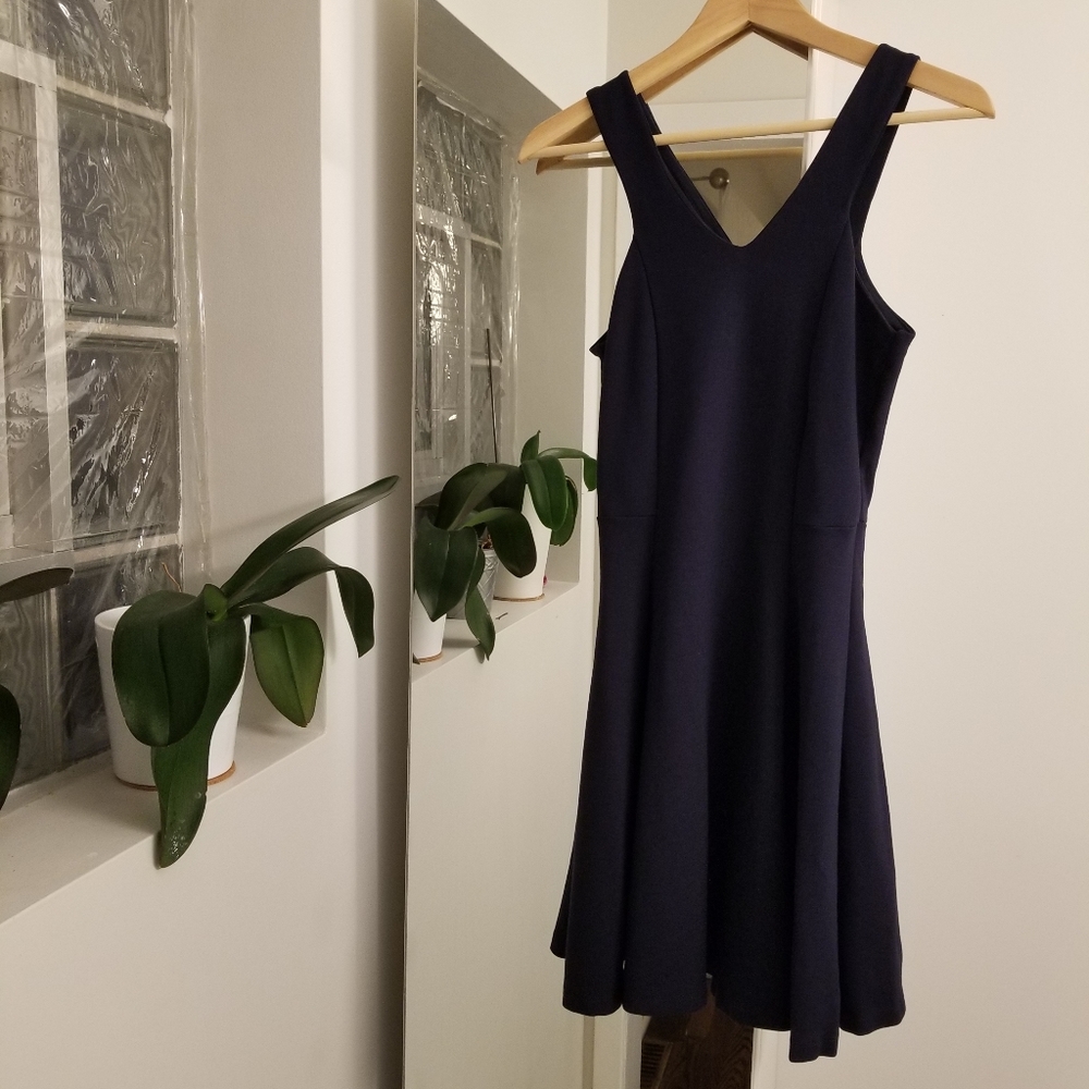 Zara Navy Blue Mini Dress